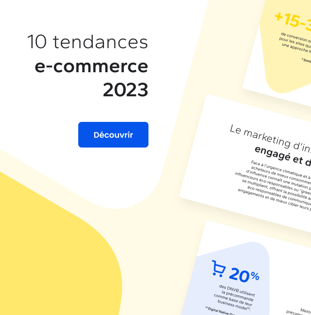 Infographie : les 10 tendances e-commerce 2023